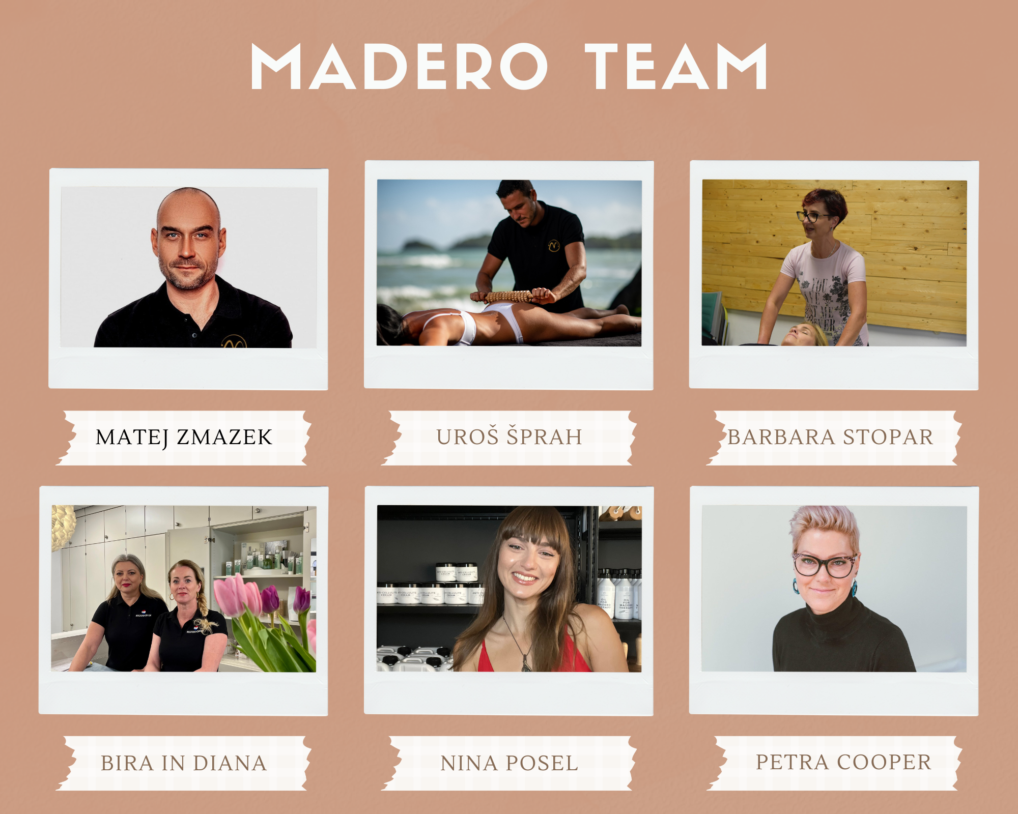 Maderotherapy team